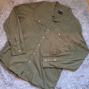 True Religion Long Sleeve Woven Workwear Shirt